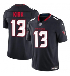 Men's Houston Texans #13 Christian Kirk Navy 2025 F.U.S.E. Vapor Limited Football Stitched Jersey