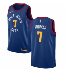 Women's Nike Denver Nuggets #7 Isaiah Thomas Swingman Light Blue NBA Jersey Statement Edition