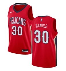 Youth Nike New Orleans Pelicans #30 Julius Randle Swingman Red NBA Jersey Statement Edition