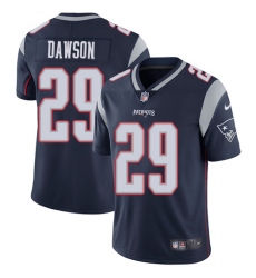 Youth Nike New England Patriots #29 Duke Dawson Navy Blue Team Color Vapor Untouchable Limited Player NFL Jersey