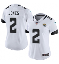 Women's Nike Jacksonville Jaguars #2 Landry Jones White Vapor Untouchable Limited Player NFL Jersey