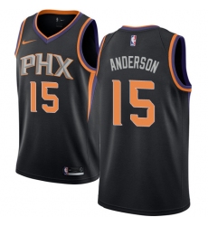 Men's Nike Phoenix Suns #15 Ryan Anderson Swingman Black NBA Jersey Statement Edition