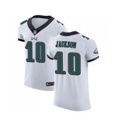 Men's Philadelphia Eagles #10 DeSean Jackson White Vapor Untouchable Elite Player Football Jersey