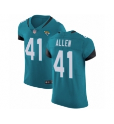 Men's Jacksonville Jaguars #41 Josh Allen Teal Green Alternate Vapor Untouchable Elite Player Football Jersey