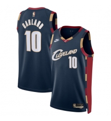 Men's Cleveland Cavaliers #10 Darius Garland Navy 2025 Classic Edition Stitched Jersey