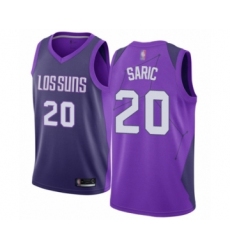 Youth Phoenix Suns #20 Dario Saric Swingman Purple Basketball Jersey - City Edition