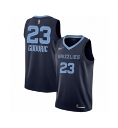 Youth Memphis Grizzlies #23 Marko Guduric Swingman Navy Blue Finished Basketball Jersey - Icon Edition