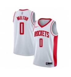 Women's Houston Rockets #0 De'Anthony Melton Swingman White Finished Basketball Jersey - Association Edition