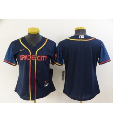 Women's Houston Astros Blank Nike Navy 2022 City Connect Player Jersey