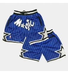 Men's Orlando Magic Blue Swingman Shorts( Run Smaller)
