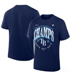 Men's Tampa Bay Rays Navy 2026 AL East Division Champions Locker Room Big & Tall T-Shirt