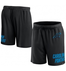Men's Carolina Panthers Black Shorts