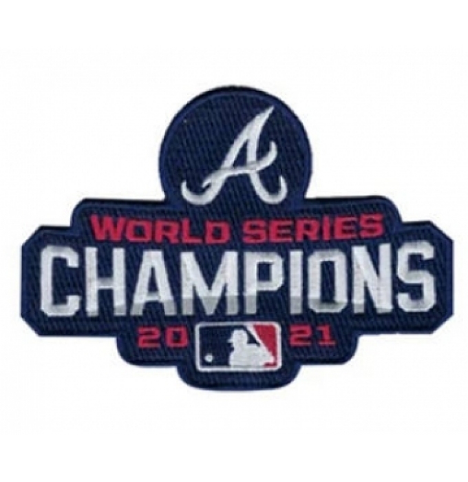 Atlanta Braves 2021 World Series Champions Embroidered Patch