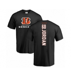 Football Cincinnati Bengals #60 Michael Jordan Black Backer T-Shirt
