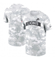 Men's Detroit Lions 2024 Arctic Camo Salute To Service Performance T-Shirt