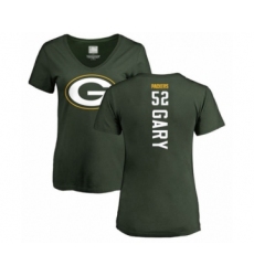 Football Women's Green Bay Packers #52 Rashan Gary Green Backer T-Shirt