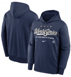 Men's Tampa Bay Rays Navy 2026 World Series Collection Therma Fleece Hoodie