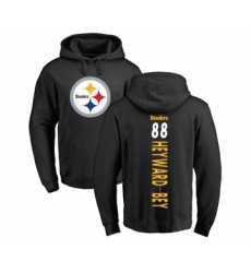 Football Pittsburgh Steelers #88 Darrius Heyward-Bey Black Backer Pullover Hoodie