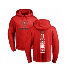 Football Tampa Bay Buccaneers #11 Blaine Gabbert Red Backer Pullover Hoodie