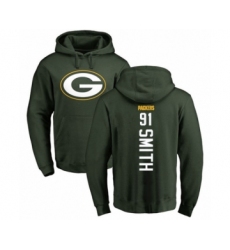 Football Green Bay Packers #91 Preston Smith Green Backer Hoodie