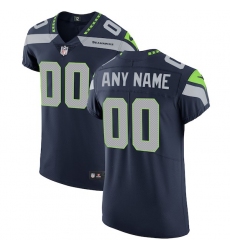 Men's Seattle Seahawks Nike Navy Vapor Untouchable Custom Elite Jersey