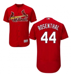 Men's Majestic St. Louis Cardinals #44 Trevor Rosenthal Red Alternate Flex Base Authentic Collection MLB Jersey