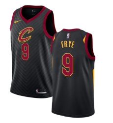 Youth Nike Cleveland Cavaliers #9 Channing Frye Swingman Black NBA Jersey Statement Edition