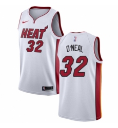 Youth Nike Miami Heat #32 Shaquille O'Neal Authentic NBA Jersey - Association Edition