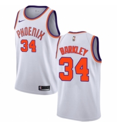 Women's Nike Phoenix Suns #34 Charles Barkley Authentic NBA Jersey - Association Edition