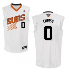 Men's Adidas Phoenix Suns #0 Marquese Chriss Authentic White Home NBA Jersey