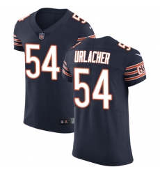 Men's Nike Chicago Bears #54 Brian Urlacher Navy Blue Team Color Vapor Untouchable Elite Player NFL Jersey