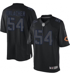 Youth Nike Chicago Bears #54 Brian Urlacher Limited Black Impact NFL Jersey