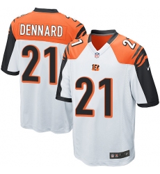 Youth Nike Cincinnati Bengals #21 Darqueze Dennard Game White NFL Jersey