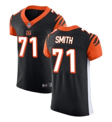 Men's Nike Cincinnati Bengals #71 Andre Smith Black Team Color Vapor Untouchable Elite Player NFL Jersey
