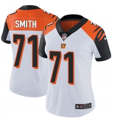 Women's Nike Cincinnati Bengals #71 Andre Smith Elite White NFL Jersey