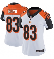 Women's Nike Cincinnati Bengals #83 Tyler Boyd Elite White NFL Jersey