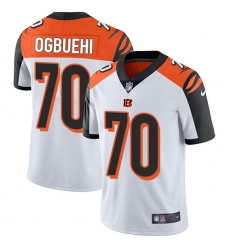 Youth Nike Cincinnati Bengals #70 Cedric Ogbuehi Vapor Untouchable Limited White NFL Jersey