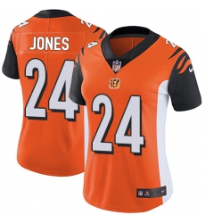 Women's Nike Cincinnati Bengals #24 Adam Jones Elite Orange Alternate NFL Jersey