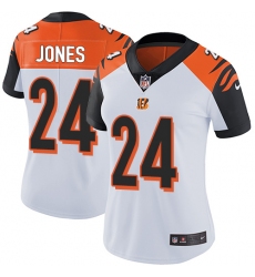Women's Nike Cincinnati Bengals #24 Adam Jones Vapor Untouchable Limited White NFL Jersey