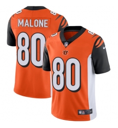 Youth Nike Cincinnati Bengals #80 Josh Malone Elite Orange Alternate NFL Jersey