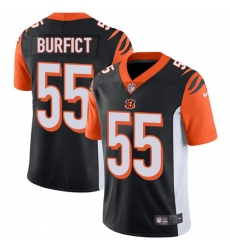 Youth Nike Cincinnati Bengals #55 Vontaze Burfict Elite Black Team Color NFL Jersey