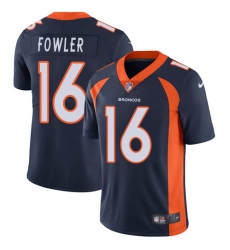 Men's Nike Denver Broncos #16 Bennie Fowler Navy Blue Alternate Vapor Untouchable Limited Player NFL Jersey
