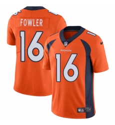 Youth Nike Denver Broncos #16 Bennie Fowler Elite Orange Team Color NFL Jersey