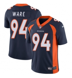 Youth Nike Denver Broncos #94 DeMarcus Ware Elite Navy Blue Alternate NFL Jersey