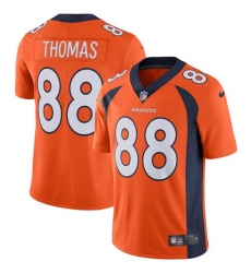 Youth Nike Denver Broncos #88 Demaryius Thomas Orange Team Color Vapor Untouchable Limited Player NFL Jersey