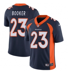 Youth Nike Denver Broncos #23 Devontae Booker Elite Navy Blue Alternate NFL Jersey