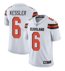 Youth Nike Cleveland Browns #6 Cody Kessler Elite White NFL Jersey
