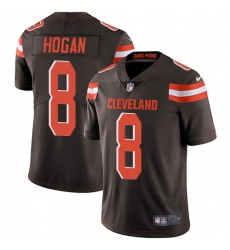 Youth Nike Cleveland Browns #8 Kevin Hogan Elite Brown Team Color NFL Jersey