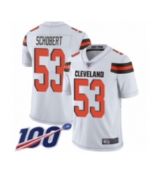Men's Cleveland Browns #58 Christian Kirksey Limited Gray Inverted Legend 100th Season Football Jersey