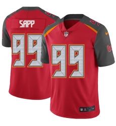 Youth Nike Tampa Bay Buccaneers #99 Warren Sapp Elite Red Team Color NFL Jersey